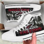 Atlanta Falcons Team4 High Top Shoes