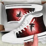 Atlanta Falcons Texture2 High Top Shoes