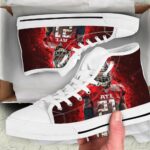 Atlanta Falcons Todd Gurley 21 v3 High Top Shoes