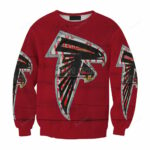 Atlanta Falcons Wood Texture3 Gift For Fan 3D Full Printing Sweatshirt