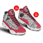 Classy Atlanta Falcons Football Team Logo Personalized Air Jordan 13 Printing Shoes Sneaker