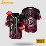 NFL Atlanta Falcons Baseball Jersey 3D Personalized Skull Limited Edition Collection