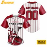 NFL Atlanta Falcons Baseball Jersey 3D Personalized Stand Out In Style