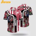 Nfl Atlanta Falcons Hawaiian Shirt Skull Halloween Gift For Fans