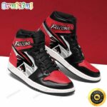 NFL Atlanta Falcons Red Black Air Jordan 1 High Sneakers