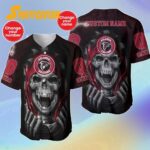 NFL Atlanta Falcons Special Halloween Skull Design Baseball Jersey