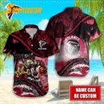 NFL Atlanta Falcons Special Mascot Football Player Hawaiian Shirt