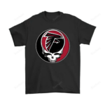 Team Atlanta Falcons x Grateful Dead Logo Band 2D T-shirt For Fans