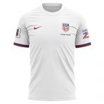 USA x World Cup 2026 Patriotic Eagle America 250 T-shirt Printed - White - Jersey Teams