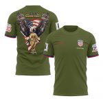 USA x World Cup 2026 Patriotic Eagle America 250 T-shirt Printed - Military Olive - Jersey Teams