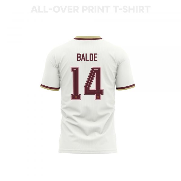 Alejandro Balde 14 Spain 2026 Away 3D T-Shirt Fully Printed – Unisex, White - Jersey Teams
