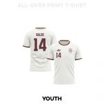 Alejandro Balde 14 Youth Spain 2026 Away 3D T-shirt Fully Printed – White - Jersey Teams