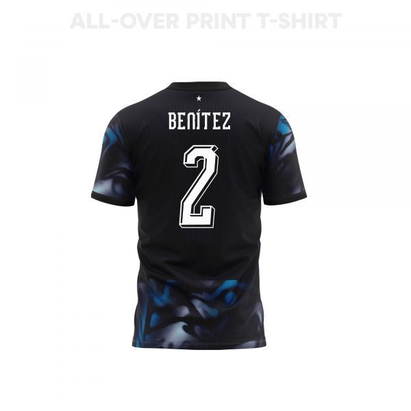 Alan Benítez 2 Paraguay 2026 Away 3D T-Shirt Fully Printed – Unisex, Navy - Jersey Teams