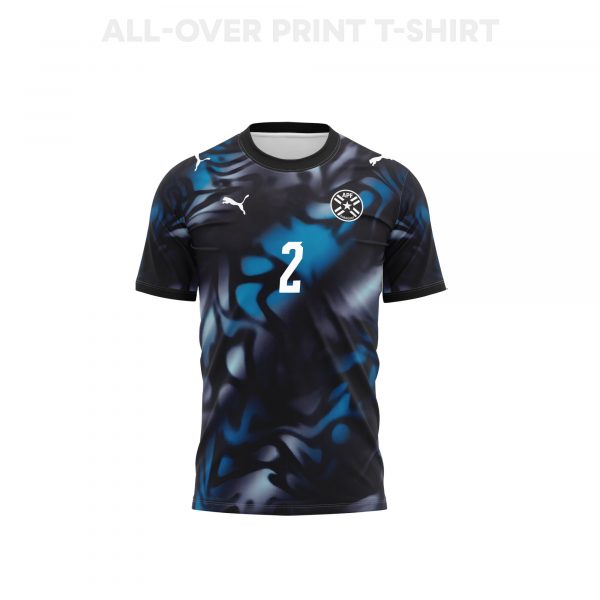 Alan Benítez 2 Paraguay 2026 Away 3D T-Shirt Fully Printed – Unisex, Navy - Jersey Teams