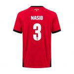 Abdallah Nasib 3 Jordan 2026 Away Jersey - Red, Men - Jersey Teams