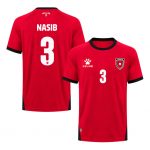 Abdallah Nasib 3 Jordan 2026 Away Jersey - Red, Men - Jersey Teams