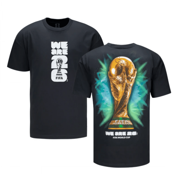 FIFA World Cup 2026 Trophy Lights T-shirt - Black - Jersey Teams