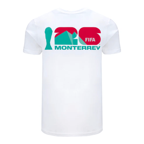 FIFA World Cup 2026 Monterrey T-Shirt -White - Jersey Teams