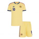 Leandro Bacuna 10 Curacao 2026 Away Men Jersey & Shorts Set – Yellow - Jersey Teams
