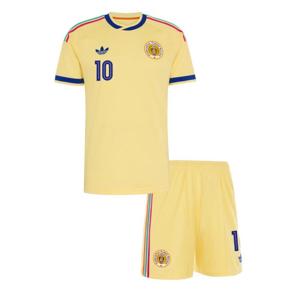 Leandro Bacuna 10 Curacao 2026 Away Men Jersey & Shorts Set – Yellow - Jersey Teams