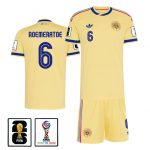 Godfried Roemeratoe 6 Curacao 2026 Away Men Jersey & Shorts Set – Yellow - Jersey Teams