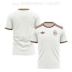 Spain 2026 Away 3D T-Shirt Fully Printed – Unisex, White - Jersey Teams