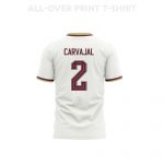 Dani Carvajal 2 Spain 2026 Away 3D T-Shirt Fully Printed – Unisex, White - Jersey Teams