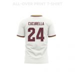 Marc Cucurella 24 Youth Spain 2026 Away 3D T-shirt Fully Printed – White - Jersey Teams