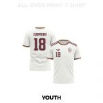 Martin Zubimendi 18 Youth Spain 2026 Away 3D T-shirt Fully Printed – White - Jersey Teams