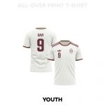 Gavi 9 Youth Spain 2026 Away 3D T-shirt Fully Printed – White - Jersey Teams