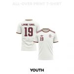 Lamine Yamal 19 Youth Spain 2026 Away 3D T-shirt Fully Printed – White - Jersey Teams