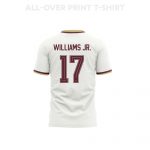 Nico Williams 17 Youth Spain 2026 Away 3D T-shirt Fully Printed – White - Jersey Teams