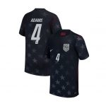 Tyler Adams 4 USMNT Youth 2026 Away Stadium Jersey - Blue - Jersey Teams