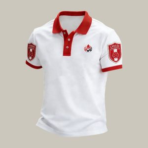 2026 FIFA World Cup Canada Polo Shirt Game Day Canada Soccer Team Clothes Best Present For Fan - GowGowStore