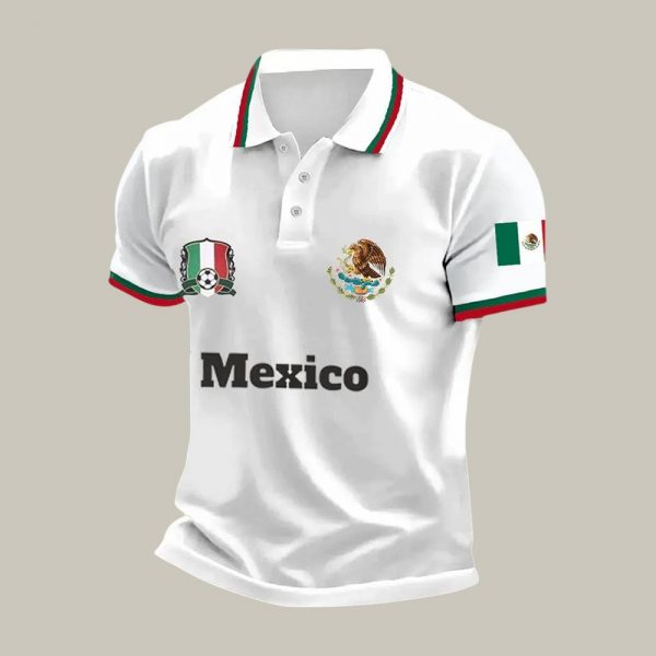 2026 FIFA World Cup Mexico Polo Shirt Game Day Shirt Soccer Lover Gift - GowGowStore