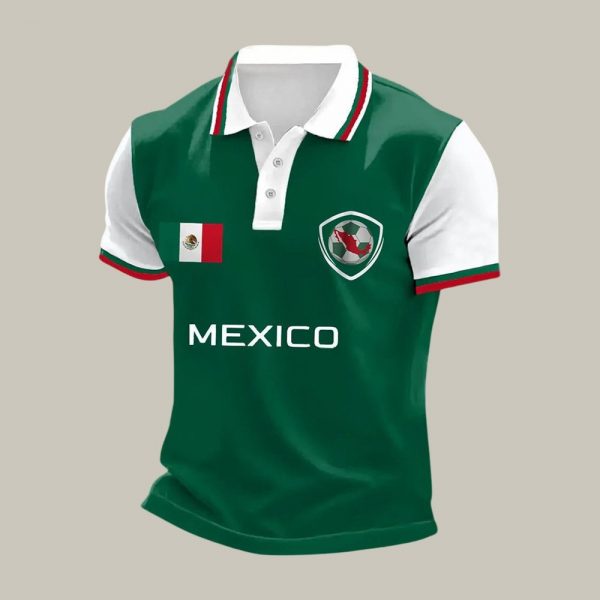 2026 FIFA World Cup Mexico Polo Shirt Soccer Fan Merch Unique For Dad In Law - GowGowStore