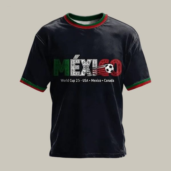 Graphic Tee Mexico World Cup 2026 World Cup Fan Edition Holiday Gift Idea - GowGowStore