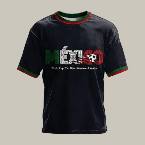 Graphic Tee Mexico World Cup 2026 World Cup Fan Edition Holiday Gift Idea - GowGowStore