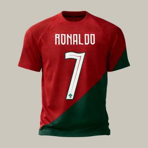 Portugal FIFA World Cup 2026 CR7 Fan Edition Performance Tee Soccer Champion Vibes Gift For Football Fans - GowGowStore