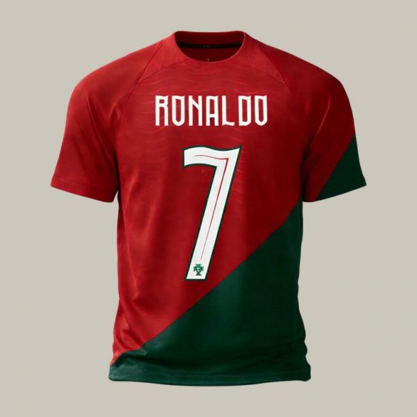Portugal FIFA World Cup 2026 CR7 Fan Edition Performance Tee Soccer Champion Vibes Gift For Football Fans - GowGowStore