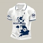 2026 FIFA World Cup Scotland Polo Shirt Scotland National Soccer Team Clothes Best Fan Gifts - GowGowStore