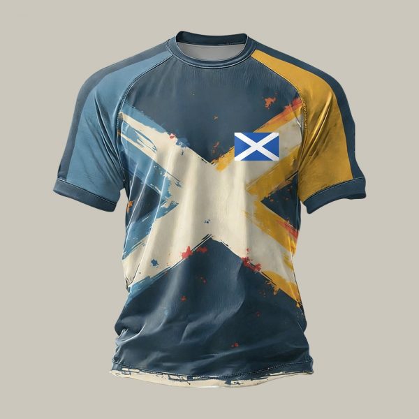 Graphic Tee Scotland 2026 World Cup Soccer Champion Vibes Gift For Mom - GowGowStore