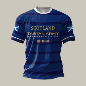 Scotland Performance Tee FIFA World Cup 2026 Game Time Fan Gear Mother's Day Present - GowGowStore