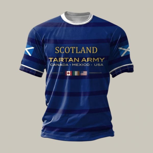 Scotland Performance Tee FIFA World Cup 2026 Game Time Fan Gear Mother's Day Present - GowGowStore