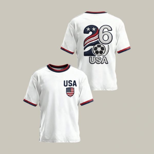 Fan Shirt USA World Cup 2026 Match Day Essential Gift For Wife - GowGowStore