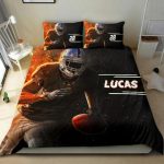 America Football bedding set - 4 pcs Personalized duvet cover, bed sheets, pillow shams