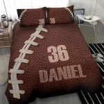 America Football custom bedding set - 4 pcs Personalized duvet cover, bed sheets, pillow shams