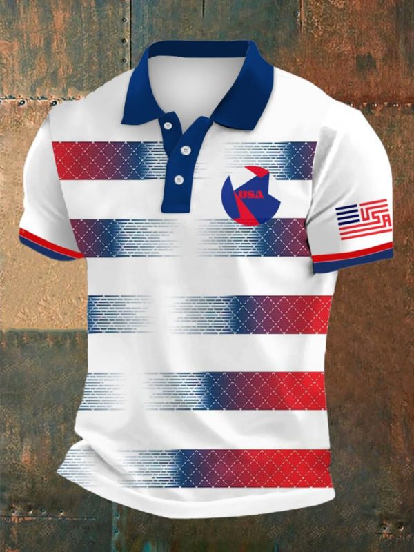 America World Cup 2026 Polo Shirt Game Day Apparel Nice For World Cup Lovers - GowGowStore