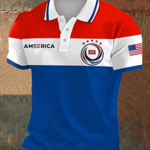 America World Cup 2026 Polo Shirt Game Day Clothing Gifts Idea For World Cup Fan - GowGowStore