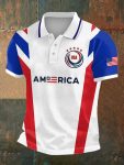 America World Cup 2026 Polo Shirt Soccer Game Day Clothing For World Cup Lovers - GowGowStore